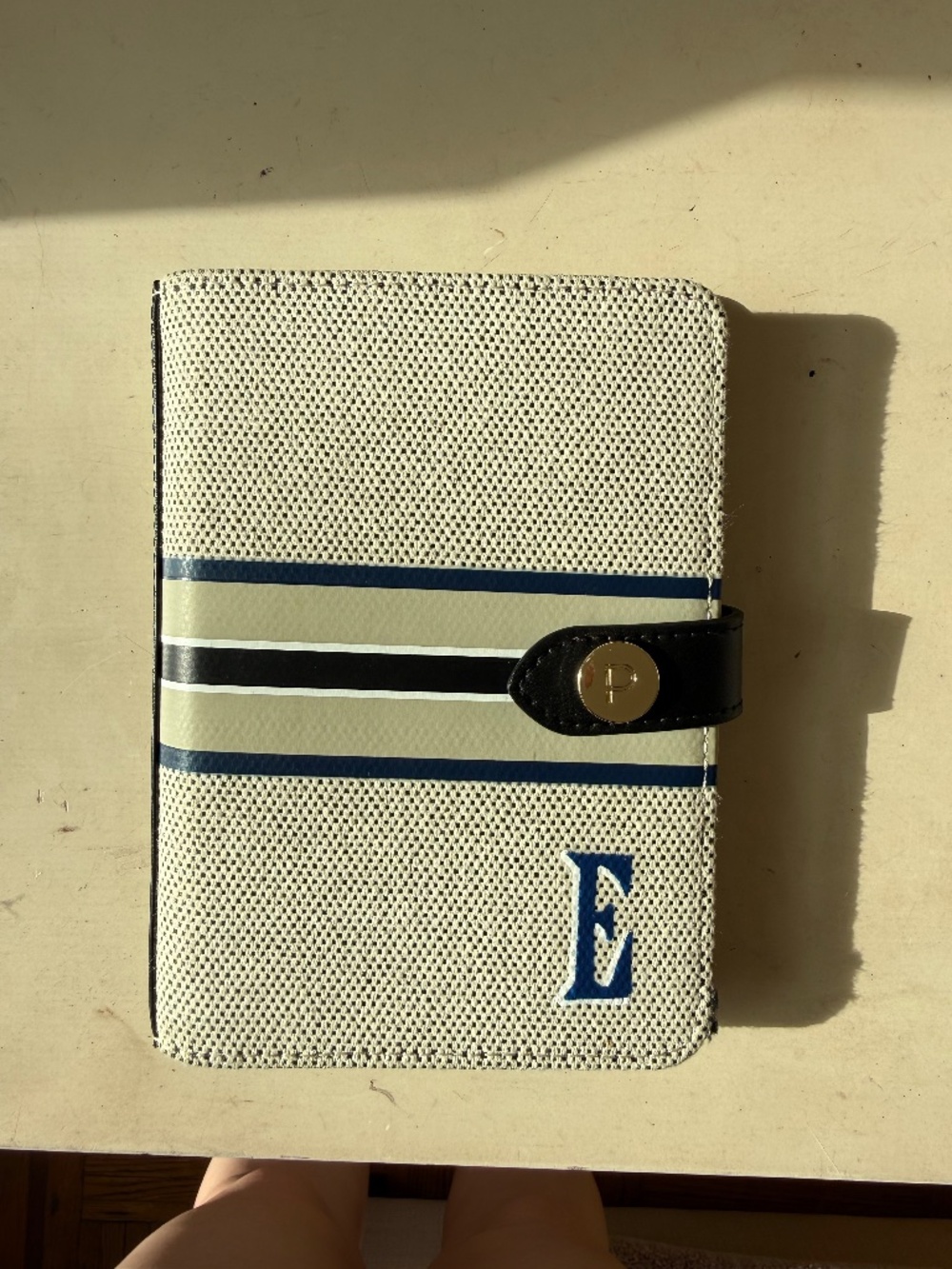 Monogrammed Passport Holder